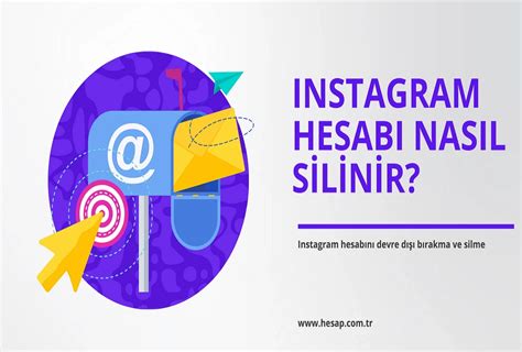 Instagram Hesab Nas L Silinir Hesap Tr