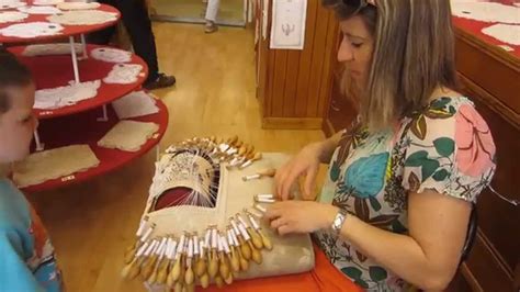 Lace Making In Le Puy En Velay France Youtube