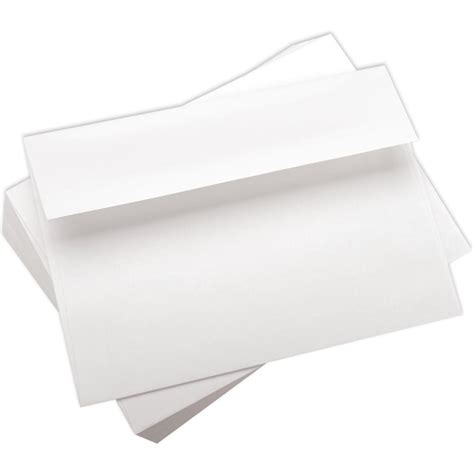 100 White Envelopes 4 3/8 x 5 3/4 Envelopes A2