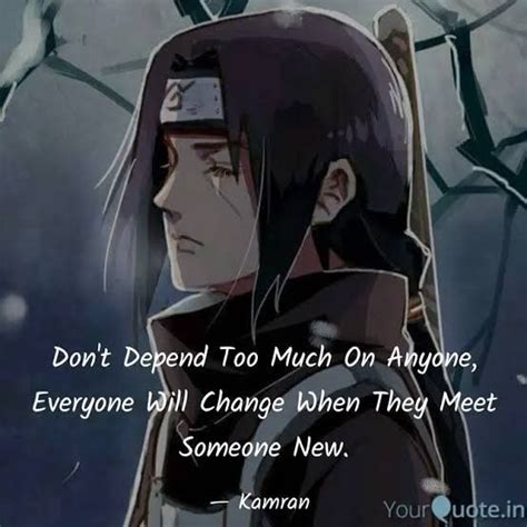 Itachi uchiha quotes | Anime quotes inspirational, Anime quotes about ...