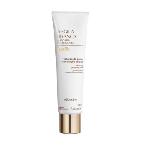 M Scara Facial Purificante Argila Branca Botik G