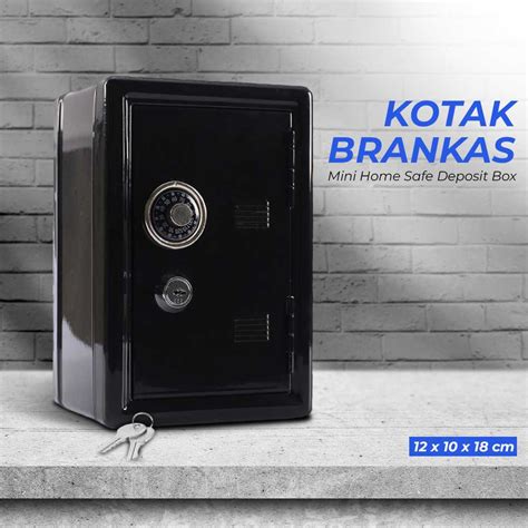 Jual Leshp Celengan Kotak Brankas Mini Home Safe Deposit Box