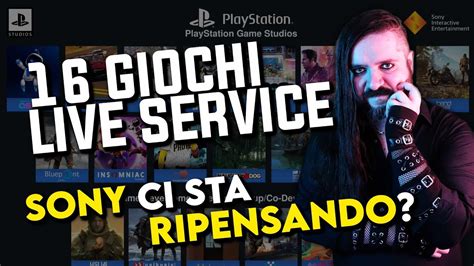 Sony NON VUOLE PIÚ tutti questi LIVE SERVICE Rumor interessanti ma