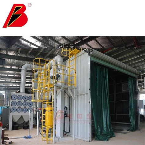 Customised Sandblasting Booths Sand Blasting Room China Sanding Booth