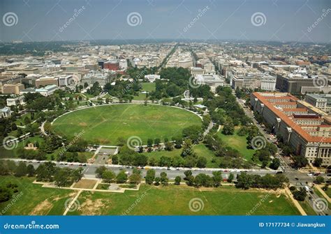 Aerial View from Washington Monument Stock Photo - Image of historic ...