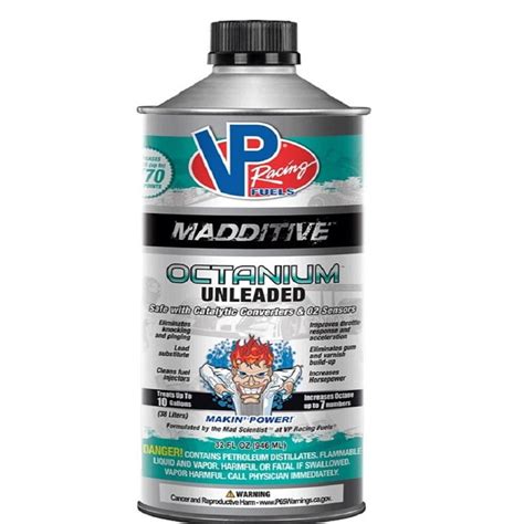 VP Racing Fuels Madditive Octanium Unleaded Octane Booster 32Oz