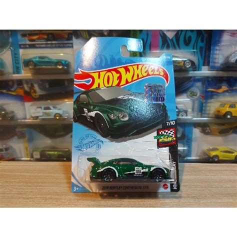 Jual Hot Wheels Bentley Continental Gt Hijau Not Mint Blister Jelek Factory Sealed