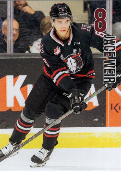 2021 22 Red Deer Rebels Whl Nno Jace Weir Trading Card Database