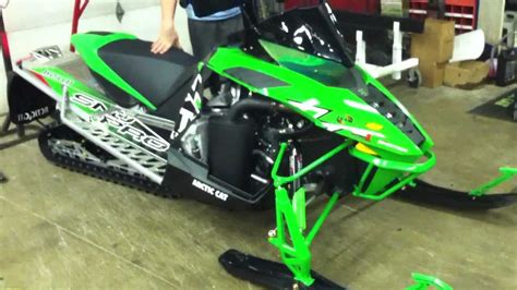 2012 Arctic Cat 1100 Turbo With Vibrant Performance Muffler Youtube