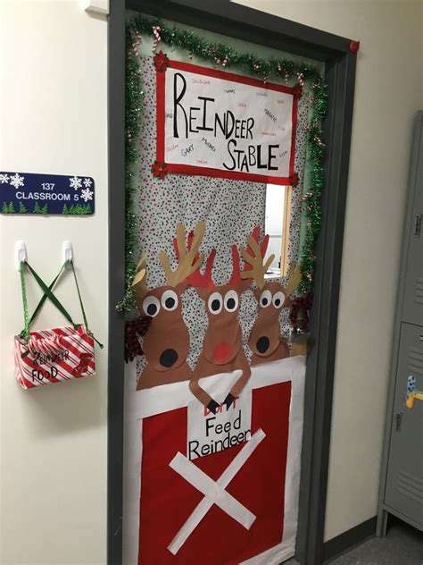 Inside the May Institute: Festive Doors Everywhere!