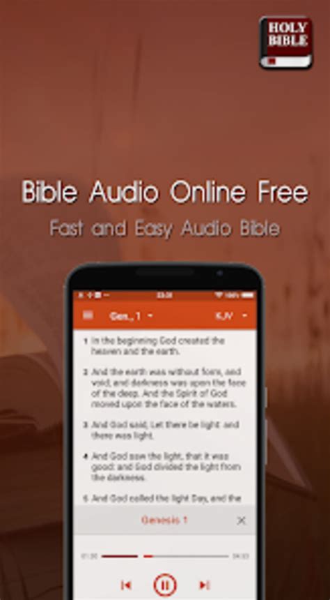 King James Bible Audio Kjv สำหรับ Android ดาวน์โหลด