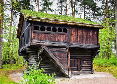 Norsk Folkemuseum Oslo Norway Viking House Scandinavian