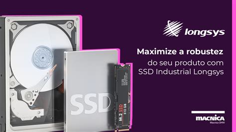 SSD Industrial robusto e confiável para aplicações em ambientes