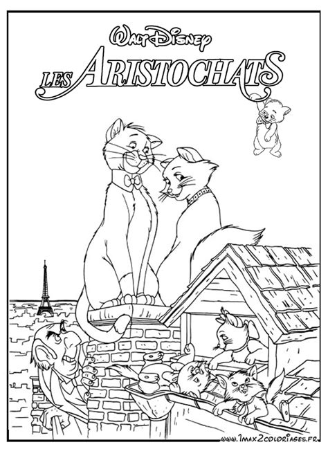 Coloriages Les Aristochats Coloring Page The Aristocats Les Images