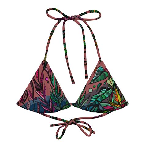 Sujetador De Bikini Tri Ngulos Nilo Aguacateymedio