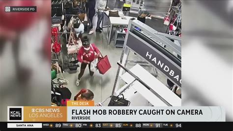 WATCH Flash Mob Robbery Caught On Camera In Riverside YouTube