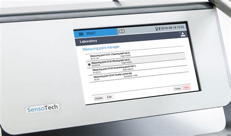 SensoTech Introduces Measuring Point Manager For LiquiSonic Lab System