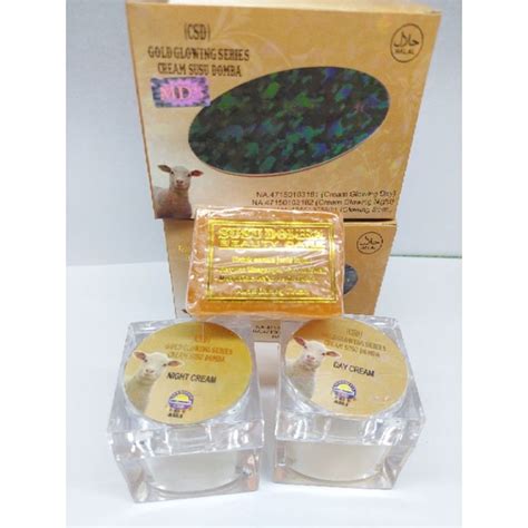 Jual CSD Paket Cream Susu Domba Gold Besar Mds Holo Polos Beauty Care