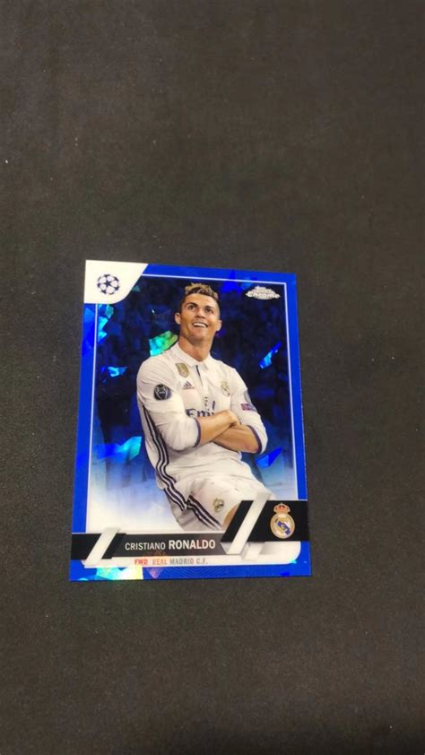 2022 23 Topps Chrome Cristiano Ronaldo 欧冠tc蓝宝石 皇家马德里 葡萄牙 曼联 尤文图斯 C罗 变化版