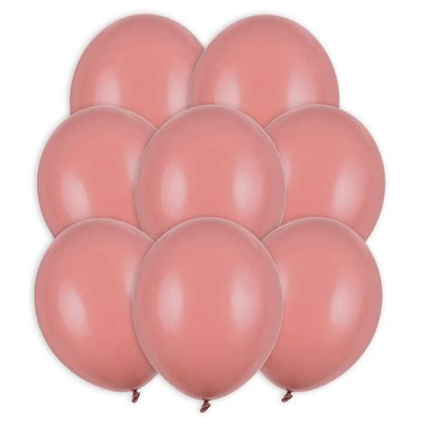 Luftballons in Rose pastell besonders stabil 10er Pack Ø 30cm