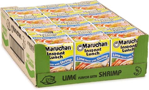 Amazon Hot And Sour Powder Instant Rice Noodles Snacks Bowl Pack Oz Per Bowl
