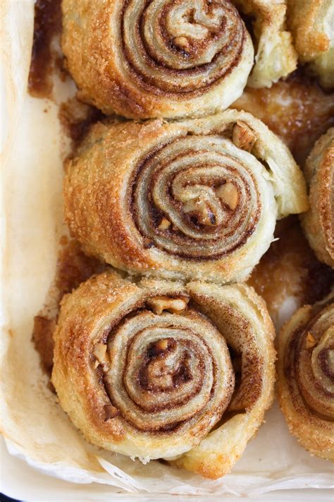 Cinnamon Puff Pastry Rolls - Where Is My Spoon