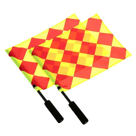 Soccer Referee Flag Fair Play Sports Match Football Linesman Flags