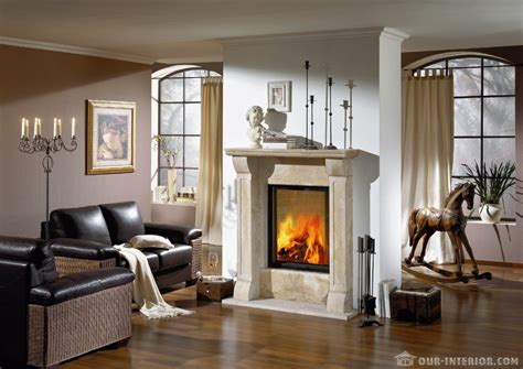 Камины в интерьере - фото и советы - эксклюзивно на Our-Interior.com