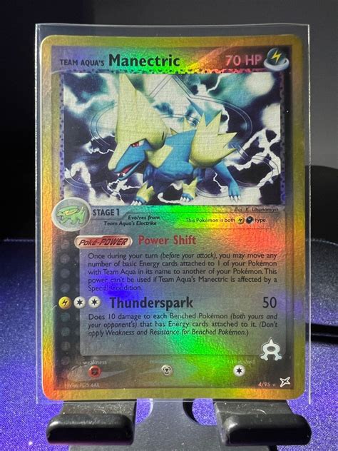 Vintage Team Aquas Manectric Team Magmas Groudon Torkoal Pokemon