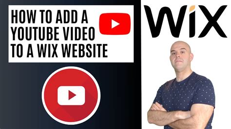 How To Add A Youtube Video To A Wix Website Youtube