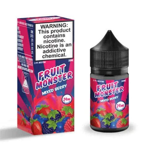 Monster Labs Salt Juice Fruit Monster Mixed Berry Lil Buddha