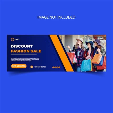 Premium Vector Fashion Sale Social Media Facebook Cover Banner Template