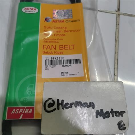 Jual Fanbelt V Belt Aspira Bando Original Honda Brio Cc Pk