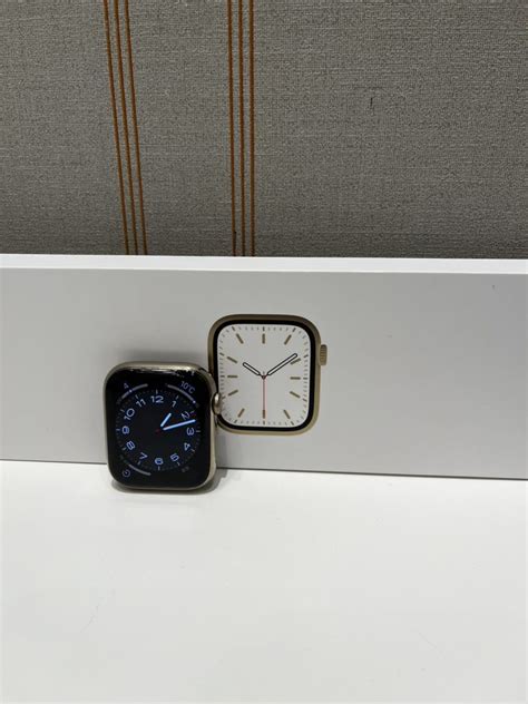 Apple Watch Series7 45mm Cellular ゴールドステンレス Mkjy3ja｜買取エリート