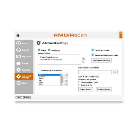 AmbirScan Receipt - AMBIR Technology