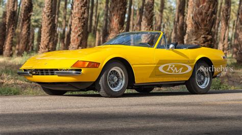 The Ferrari 365 Gts4 Daytona Spider