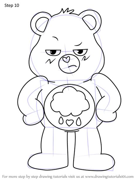 Care Bears Coloring Pages Grumpy