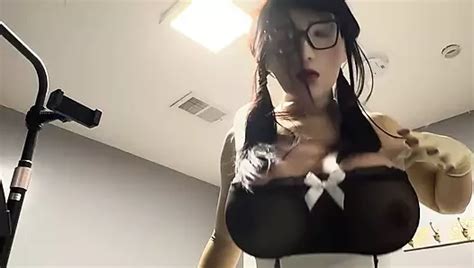 Cute Trans Wearing Her Sexy Red Lingerie Huge Cock And Tits Shemale Big Ass Big Ass Porn Xhamster