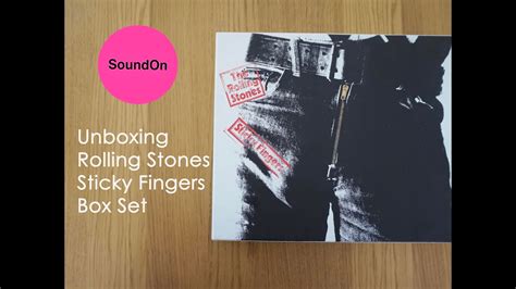 Unboxing Rolling Stones Sticky Fingers Box Set YouTube