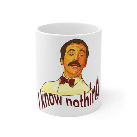 Manuel Fawlty Towers I Know Nothing T Mug Etsy