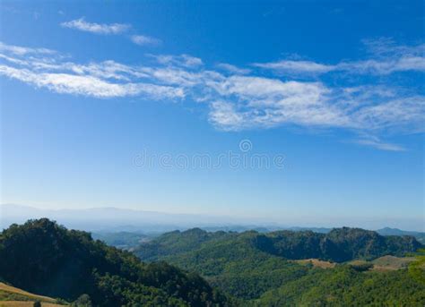 The blue sky on mountain stock image. Image of landscape - 203940049