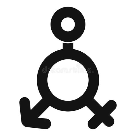 Icono De Un Espejo De Pareja Vector Simple Hetero Gay Ilustraci N Del Vector Ilustraci N De