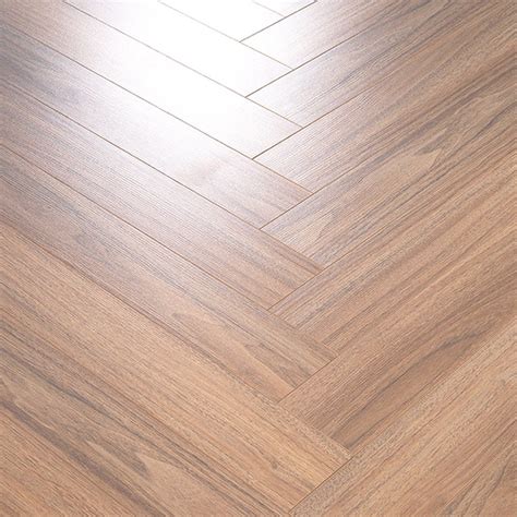 Style Natural Oak Waterproof V Groove Moisture Resistant Laminate