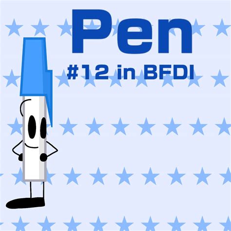 PEN! BFDI Fanart by DaisyMayrose on DeviantArt