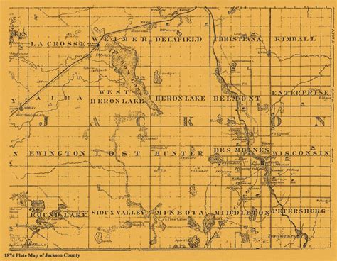 Jackson County Minnesota Map - Domini Hyacintha