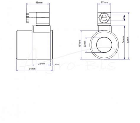 Cewka Dzielnika Elektrozaworu E38DVS6 2 E12DVS6 2 ARCHIMEDES