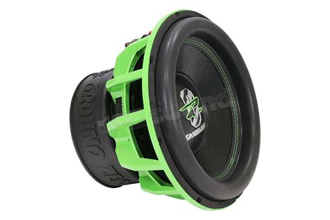 Ground Zero Gzhw Xspl D Green Subwoofer Spl Cm Subwoofer Subw