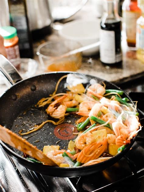 Spicy Seafood Stir Fry - Dad With A Pan