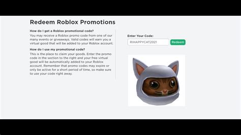 New Roblox Promo Code In 2021 First Promo Code In 2021 Youtube