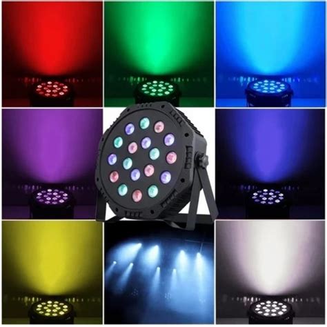 Jual Lampu Sorot Disco Rgb 18 Led Ac 220v Lampu Par Disco Rgb 18 Led